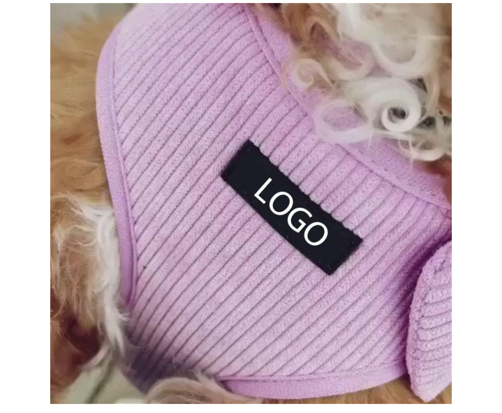Custom Corduroy Dog Harness 3-Piece Walking Set with Bow (5).jpg